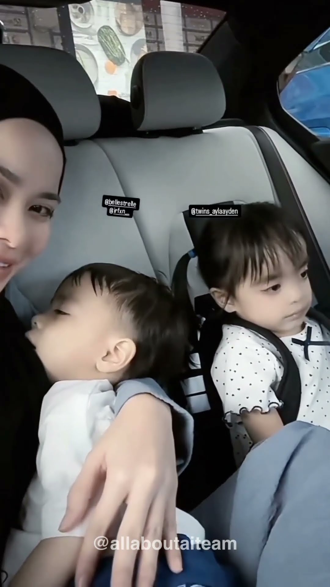 Ayden Boleh Pula Lena Terus. HAHAHA Comel Je ? #aylaayden #bellestrelle #aiteam